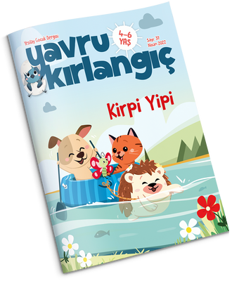 Mavi Kırlangıç Çocuk Dergisi - Nisan 2022 - 2
