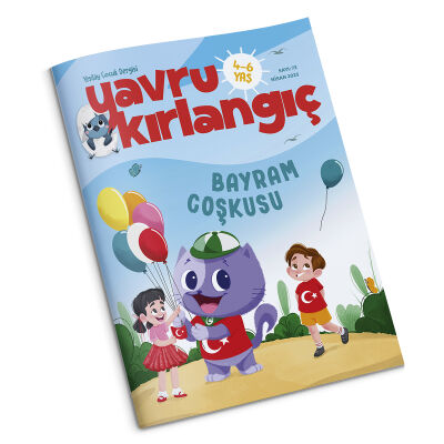 Mavi Kırlangıç Çocuk Dergisi - Nisan 2025 - 2