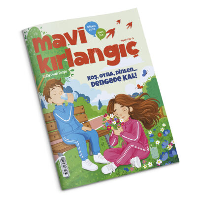 Mavi Kırlangıç Çocuk Dergisi - Nisan 2026 - 1