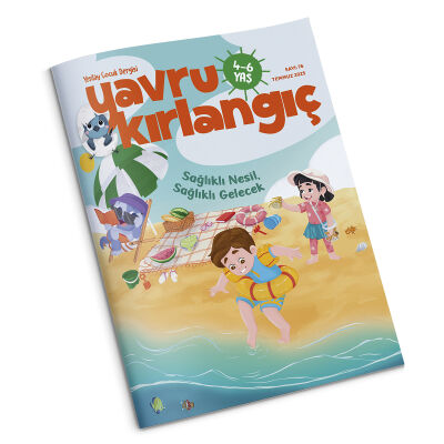 Mavi Kırlangıç Çocuk Dergisi - Temmuz 2025 - 1