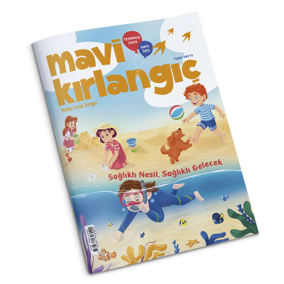 Mavi Kırlangıç Çocuk Dergisi - Temmuz 2025 - 2