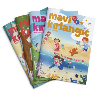 Mavi Kırlangıç Çocuk Dergisi - Yıllık Abonelik (Ağustos 2025 - Temmuz 2026) - 1
