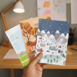 Mevsim Serisi 3'lü Defter Seti - 4