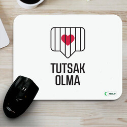 Mousepad - Tutsak Olma Teknoloji Bağımlılığı 3 - Yeşilay