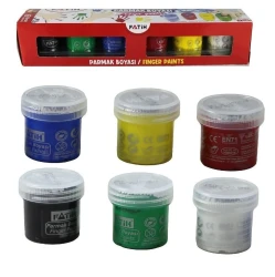 Parmak Boyası 6 Renk  - 2