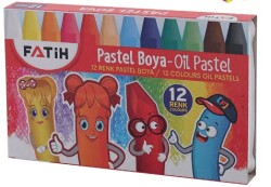 Pastel Boya 12 Renk - Yeşilay