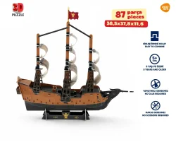 Piri Reis Gemisi 3D Puzzle - 3