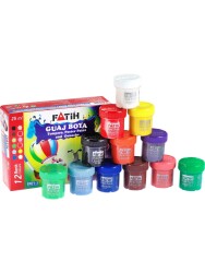 Guaj Boya 12 Renk 12x25ml - Yeşilay