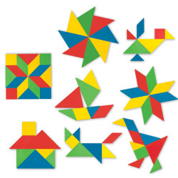 Tangram 28 Parça Kutulu - Yeşilay