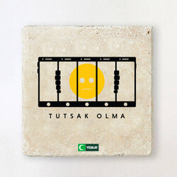 Yeşilay - Taş Bardak Altlığı - Tutsak Olma Teknoloji Bağımlılığı 2