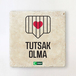 Yeşilay - Taş Bardak Altlığı - Tutsak Olma Teknoloji Bağımlılığı 3
