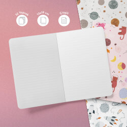 Uzay Serisi 3'lü Defter Seti - 3