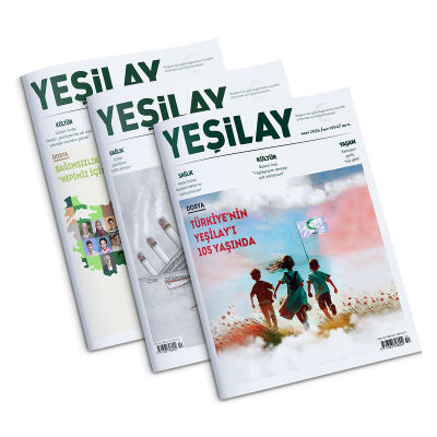 Yeşilay Dergisi 3 Aylık Paket - 2025 (Ocak-Şubat-Mart) - 1