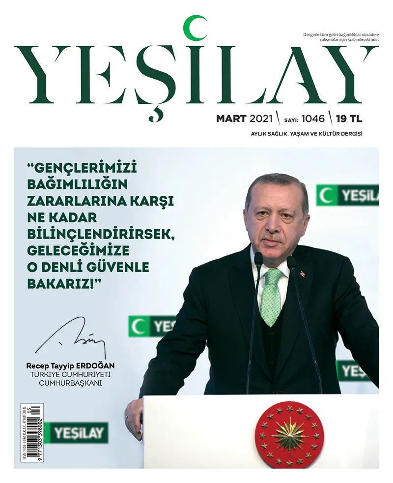 Yeşilay Dergisi - Mart 2021 Sayısı - 1