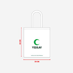 Yeşilay Logolu Bez Çanta - 3