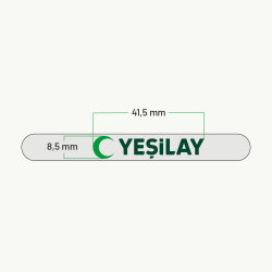 Yeşilay Logolu Çocuk Bileklik 18cm / Yeşil - 3