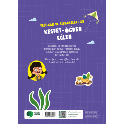 Yeşilcan ve Arkadaşları ile Keşfet - Öğren - Eğlen Etkinlik Kitabı - 2