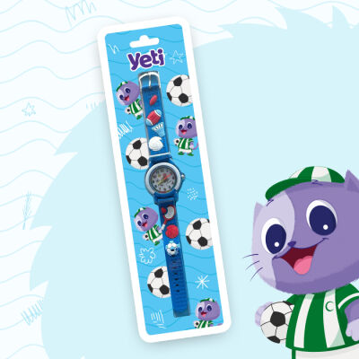 Yeti Çocuk Saati Mavi - 1