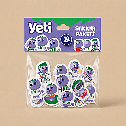 Yeti Sticker Paketi
