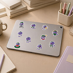 Yeti Sticker Paketi - 2